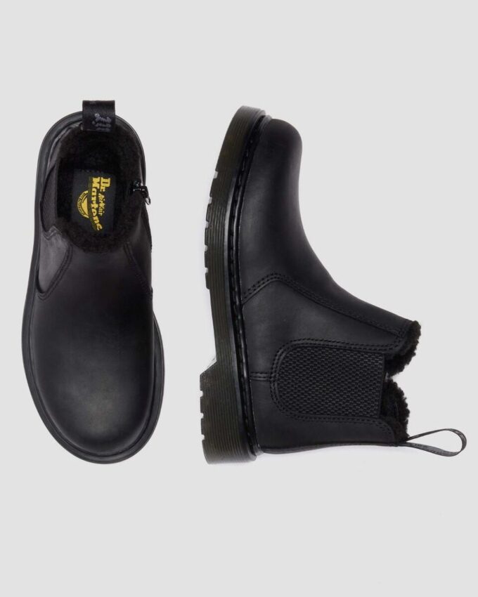 Bottes Chelsea Junior 2976 Leonore doublées de fausse fourrure Bottes Chelsea Junior 2976 Leonore doublées de fausse fourrure