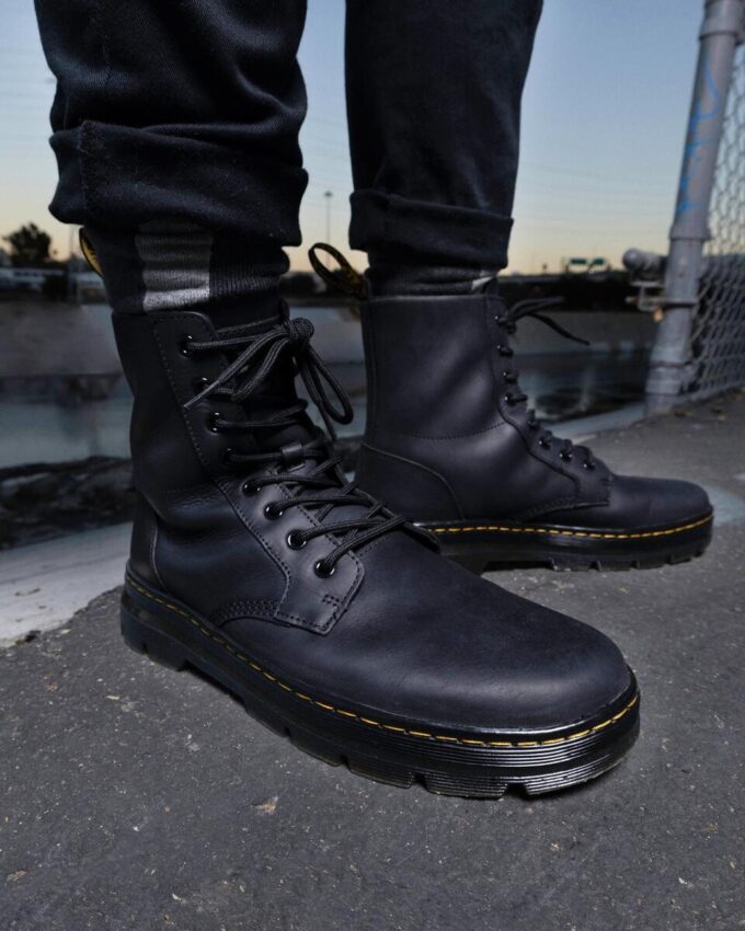 Bottes décontractées en cuir Combs Bottes décontractées en cuir Combs