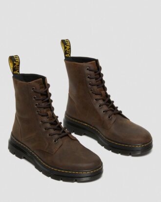 Bottes décontractées en cuir Crazy Horse Combs Bottes décontractées en cuir Crazy Horse Combs