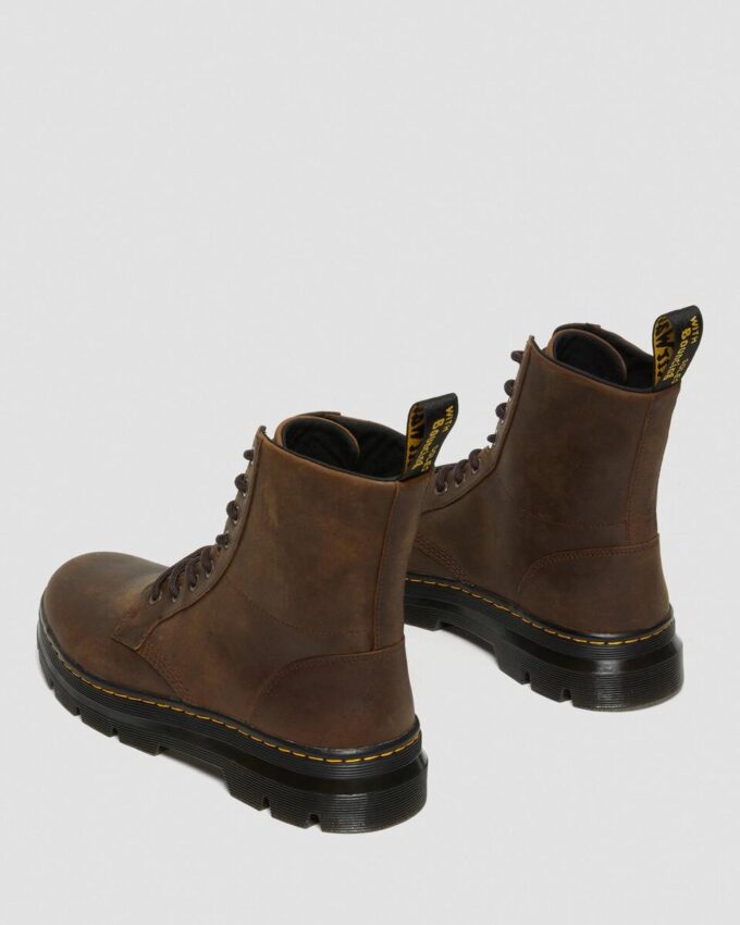 Bottes décontractées en cuir Crazy Horse Combs Bottes décontractées en cuir Crazy Horse Combs