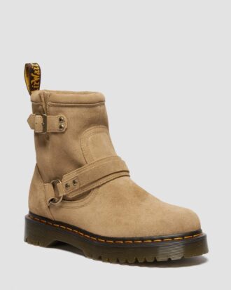 Bottes de motard Anistone Harness en daim