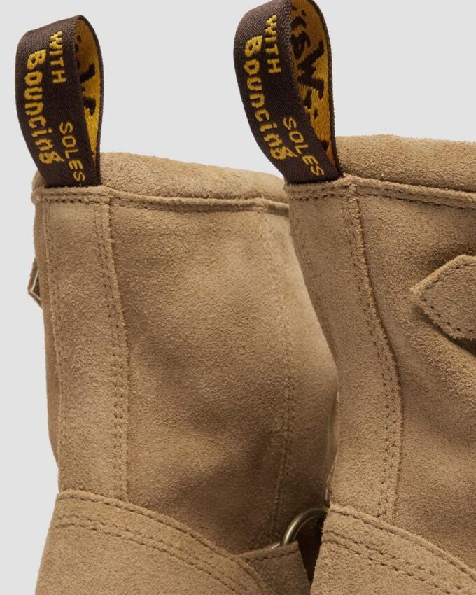 Bottes de motard Anistone Harness en daim Bottes de motard Anistone Harness en daim