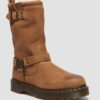 Bottes de motard Anistone Hi en nubuck vieilli Bottes de motard Anistone Hi en nubuck vieilli