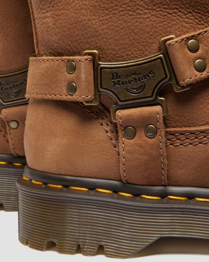 Bottes de motard Anistone Hi en nubuck vieilli Bottes de motard Anistone Hi en nubuck vieilli