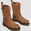 Bottes de motard Anistone Hi en nubuck vieilli Bottes de motard Anistone Hi en nubuck vieilli