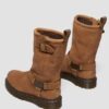 Bottes de motard Anistone Hi en nubuck vieilli Bottes de motard Anistone Hi en nubuck vieilli