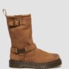 Bottes de motard Anistone Hi en nubuck vieilli Bottes de motard Anistone Hi en nubuck vieilli