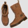 Bottes de motard Anistone Hi en nubuck vieilli Bottes de motard Anistone Hi en nubuck vieilli