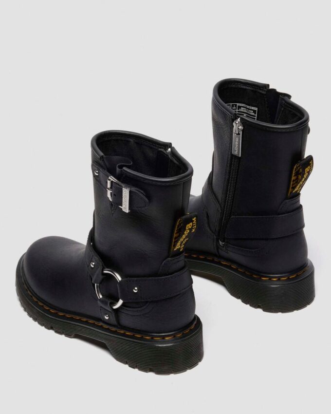 Bottes de motard en cuir pour enfants Genaya Junior Bottes de motard en cuir pour enfants Genaya Junior