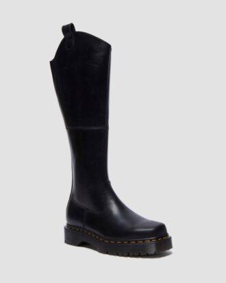 Bottes en cuir Amaayah à hauteur du genou