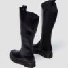 Bottes en cuir Amaayah à hauteur du genou Bottes en cuir Amaayah à hauteur du genou