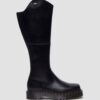 Bottes en cuir Amaayah à hauteur du genou Bottes en cuir Amaayah à hauteur du genou