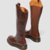 Bottes en cuir Amaayah à hauteur du genou Bottes en cuir Amaayah à hauteur du genou