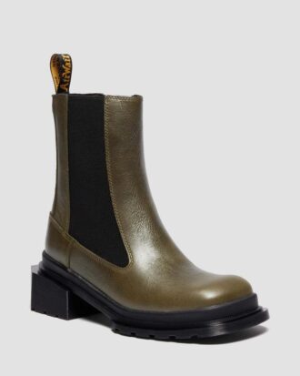 Bottes en cuir à bout carré MAYBOLE CHELSEA