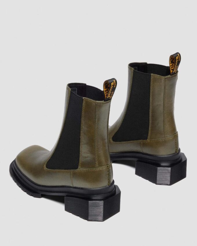 Bottes en cuir à bout carré MAYBOLE CHELSEA Bottes en cuir à bout carré MAYBOLE CHELSEA