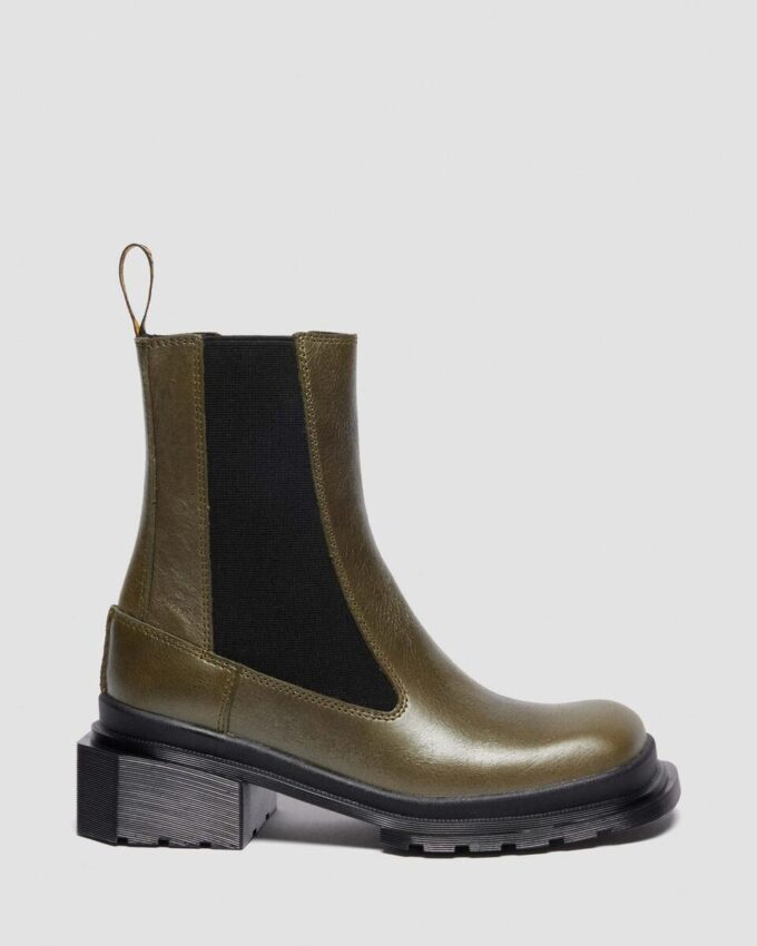 Bottes en cuir à bout carré MAYBOLE CHELSEA Bottes en cuir à bout carré MAYBOLE CHELSEA