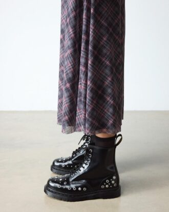 Bottes en cuir clouté 1460