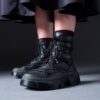 Bottes en cuir DMXL 8 œillets Bottes en cuir DMXL 8 œillets