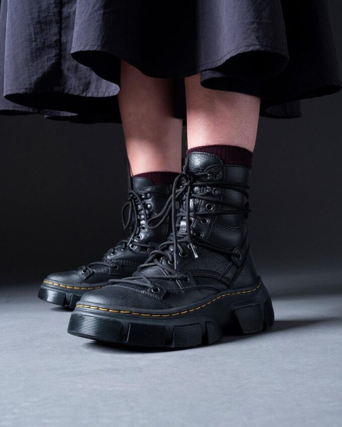 Bottes en cuir DMXL 8 œillets Bottes en cuir DMXL 8 œillets