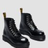 Bottes en cuir à embout en acier 1460 Pascal Bex Bottes en cuir à embout en acier 1460 Pascal Bex