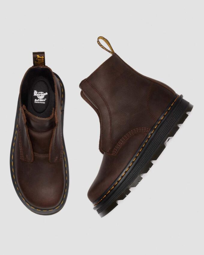Bottes en cuir sans lacets Zebzag Bottes en cuir sans lacets Zebzag