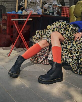Bottes en cuir sans lacets Zebzag