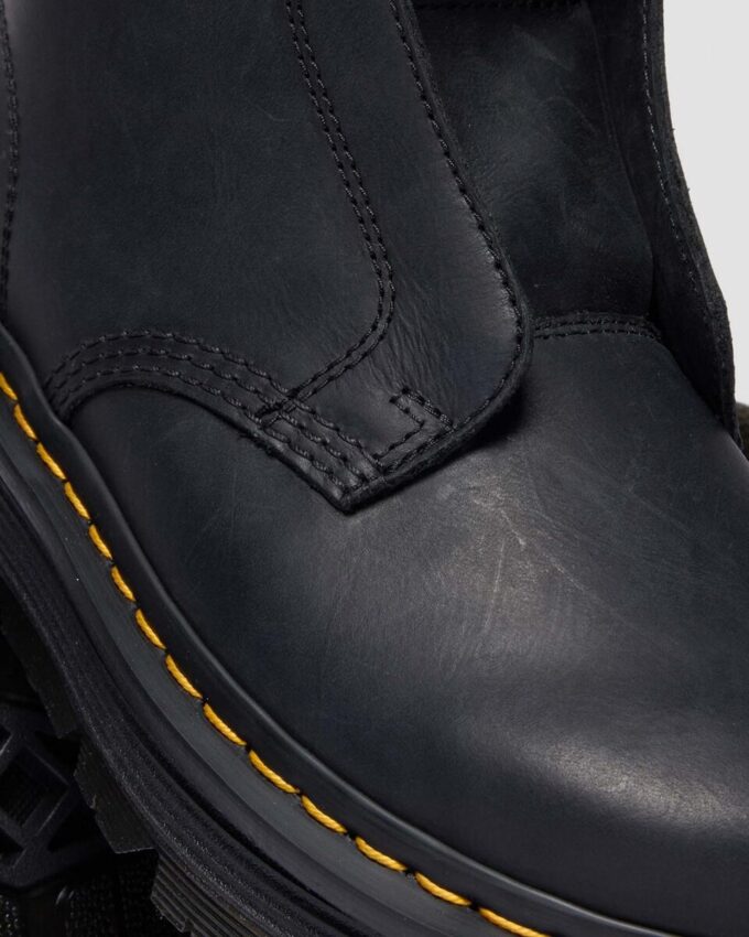 Bottes en cuir sans lacets Zebzag