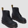 Bottes en cuir sans lacets Zebzag