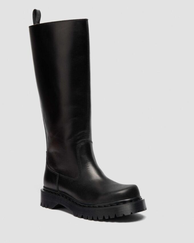 Bottes en cuir vieilli REJENA HI Bottes en cuir vieilli REJENA HI