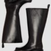 Bottes en cuir vieilli REJENA HI Bottes en cuir vieilli REJENA HI