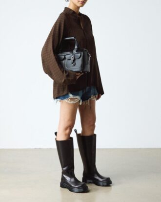 Bottes en cuir vieilli REJENA HI