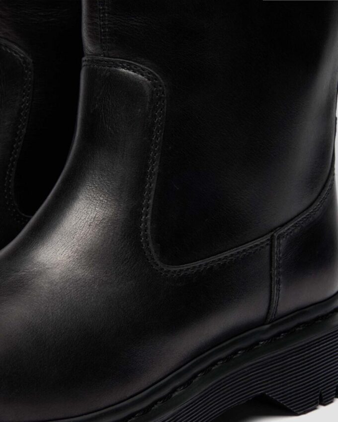 Bottes en cuir vieilli REJENA HI Bottes en cuir vieilli REJENA HI