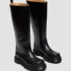 Bottes en cuir vieilli REJENA HI Bottes en cuir vieilli REJENA HI