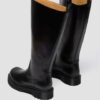 Bottes en cuir vieilli REJENA HI Bottes en cuir vieilli REJENA HI