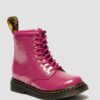 BOTTES EN PATENT LEATHER À PAILLETTES 1460 POUR ENFANTS BOTTES EN PATENT LEATHER À PAILLETTES 1460 POUR ENFANTS