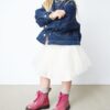 BOTTES EN PATENT LEATHER À PAILLETTES 1460 POUR ENFANTS BOTTES EN PATENT LEATHER À PAILLETTES 1460 POUR ENFANTS