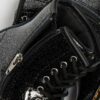 BOTTES EN PATENT LEATHER À PAILLETTES 1460 POUR ENFANTS BOTTES EN PATENT LEATHER À PAILLETTES 1460 POUR ENFANTS