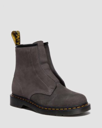 Bottes à enfiler 1460 LACELESS en nubuck
