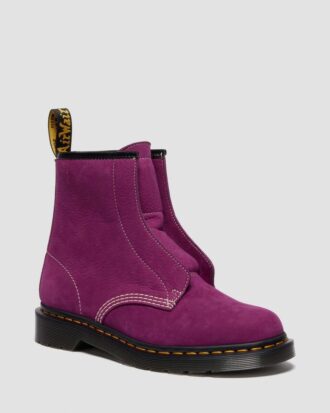 Bottes à enfiler 1460 LACELESS en nubuck