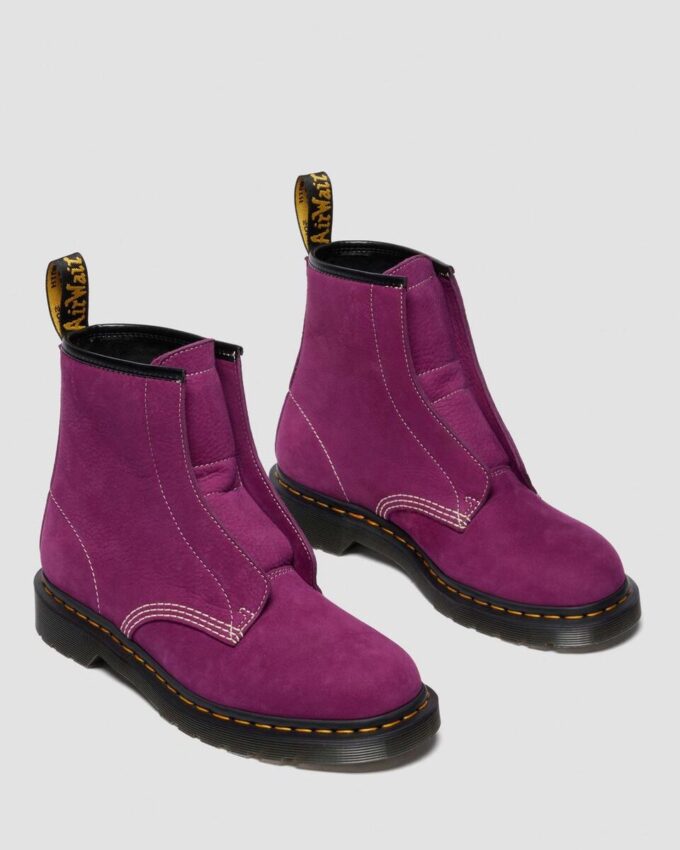 Bottes à enfiler 1460 LACELESS en nubuck Bottes à enfiler 1460 LACELESS en nubuck