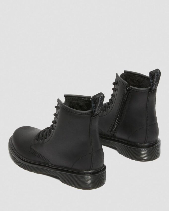 Bottes Junior 1460 doublées de fausse fourrure Bottes Junior 1460 doublées de fausse fourrure