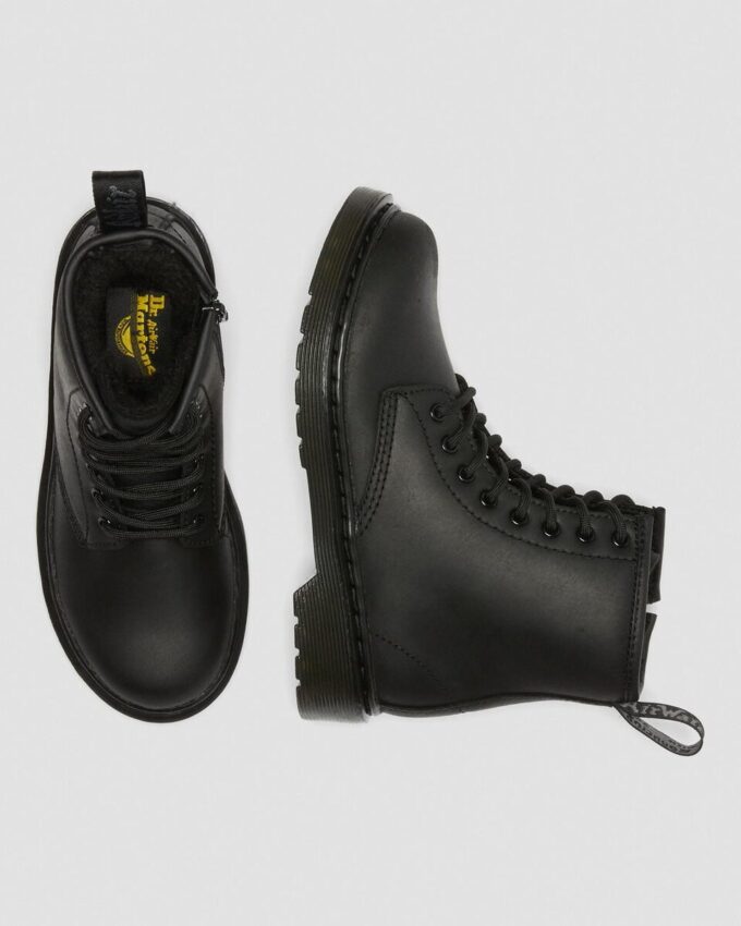 Bottes Junior 1460 doublées de fausse fourrure Bottes Junior 1460 doublées de fausse fourrure