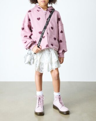 Bottes JUNIOR 1460 en cuir vichy