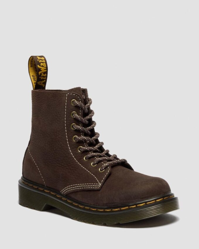 Bottes JUNIOR 1460 en nubuck vieilli Bottes JUNIOR 1460 en nubuck vieilli