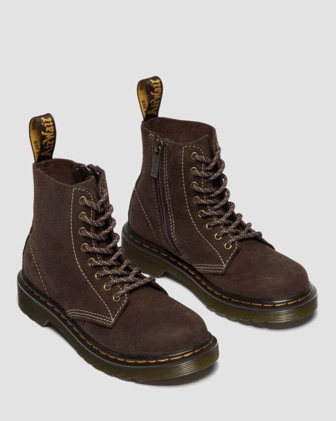 Bottes JUNIOR 1460 en nubuck vieilli Bottes JUNIOR 1460 en nubuck vieilli