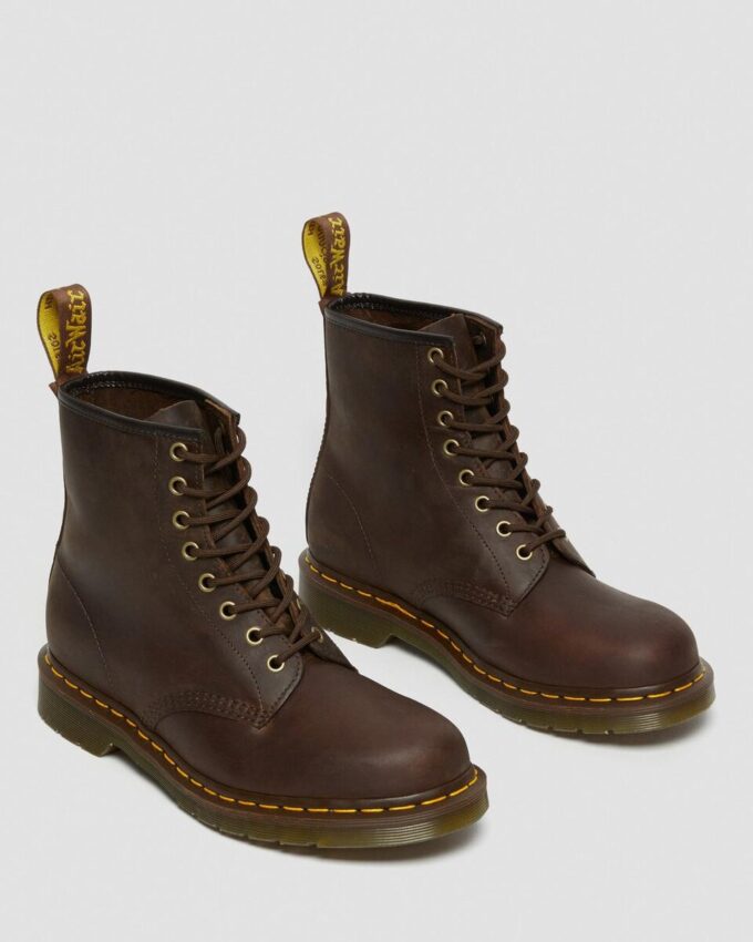 Bottes à lacets 1460 en cuir Crazy Horse Bottes à lacets 1460 en cuir Crazy Horse