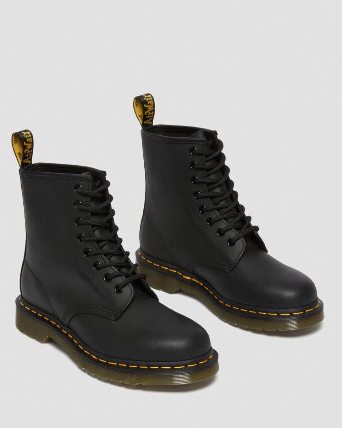 Bottes à lacets 1460 en cuir gras Bottes à lacets 1460 en cuir gras