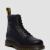 Bottes à lacets 1460 en cuir Grizzly doublées de fausse fourrure Bottes à lacets 1460 en cuir Grizzly doublées de fausse fourrure