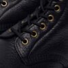 Bottes à lacets 1460 en cuir Grizzly doublées de fausse fourrure Bottes à lacets 1460 en cuir Grizzly doublées de fausse fourrure