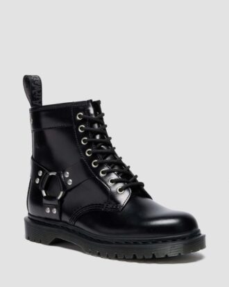 Bottes à lacets 1460 en cuir Harness